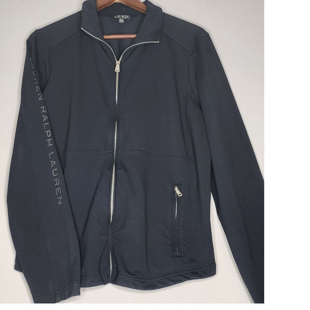 Lauren Ralph Lauren Blue Lightweight Shirt Jacket